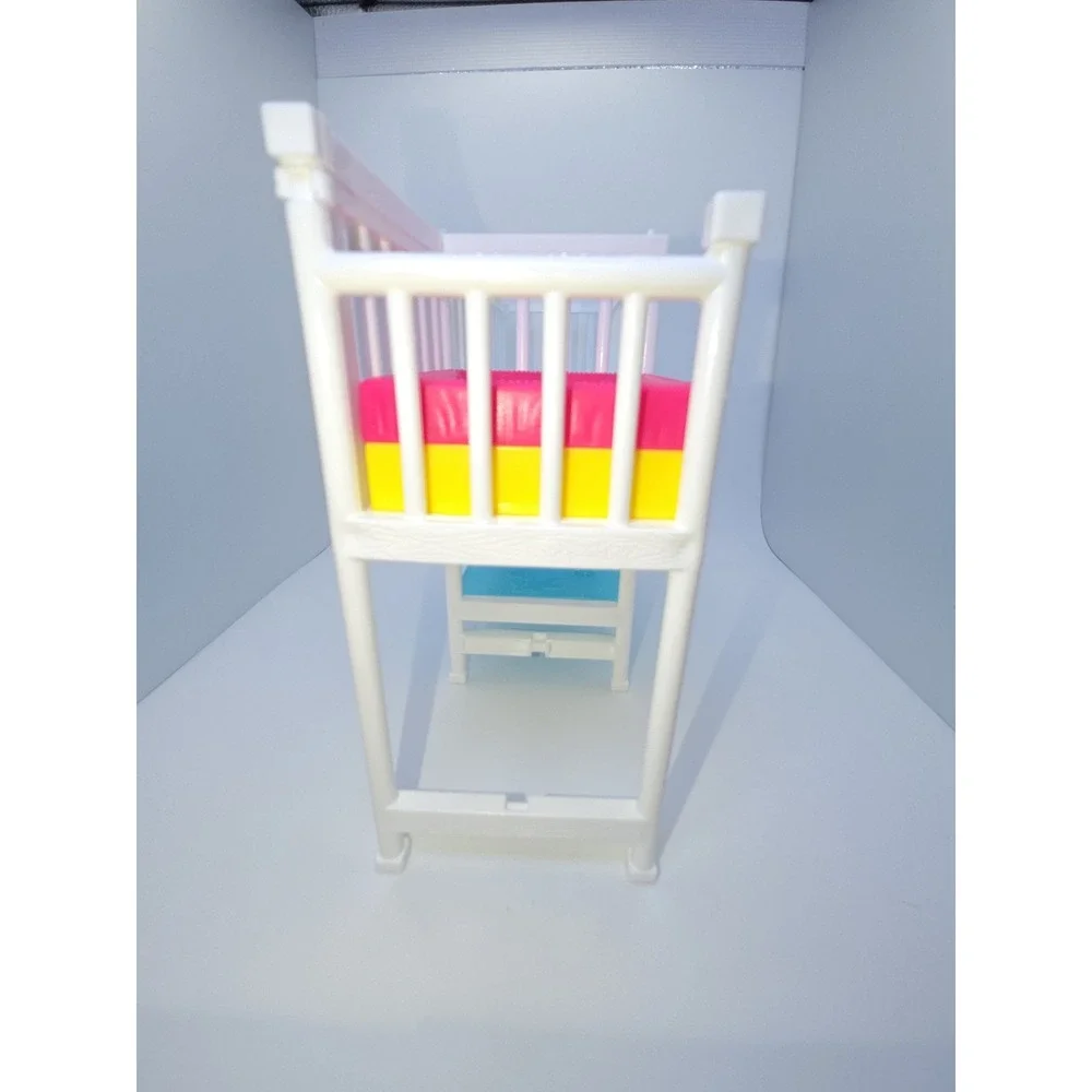 Barbie Skipper Babysitters Inc Nursery Crib and Changing Table White GFL38 2018